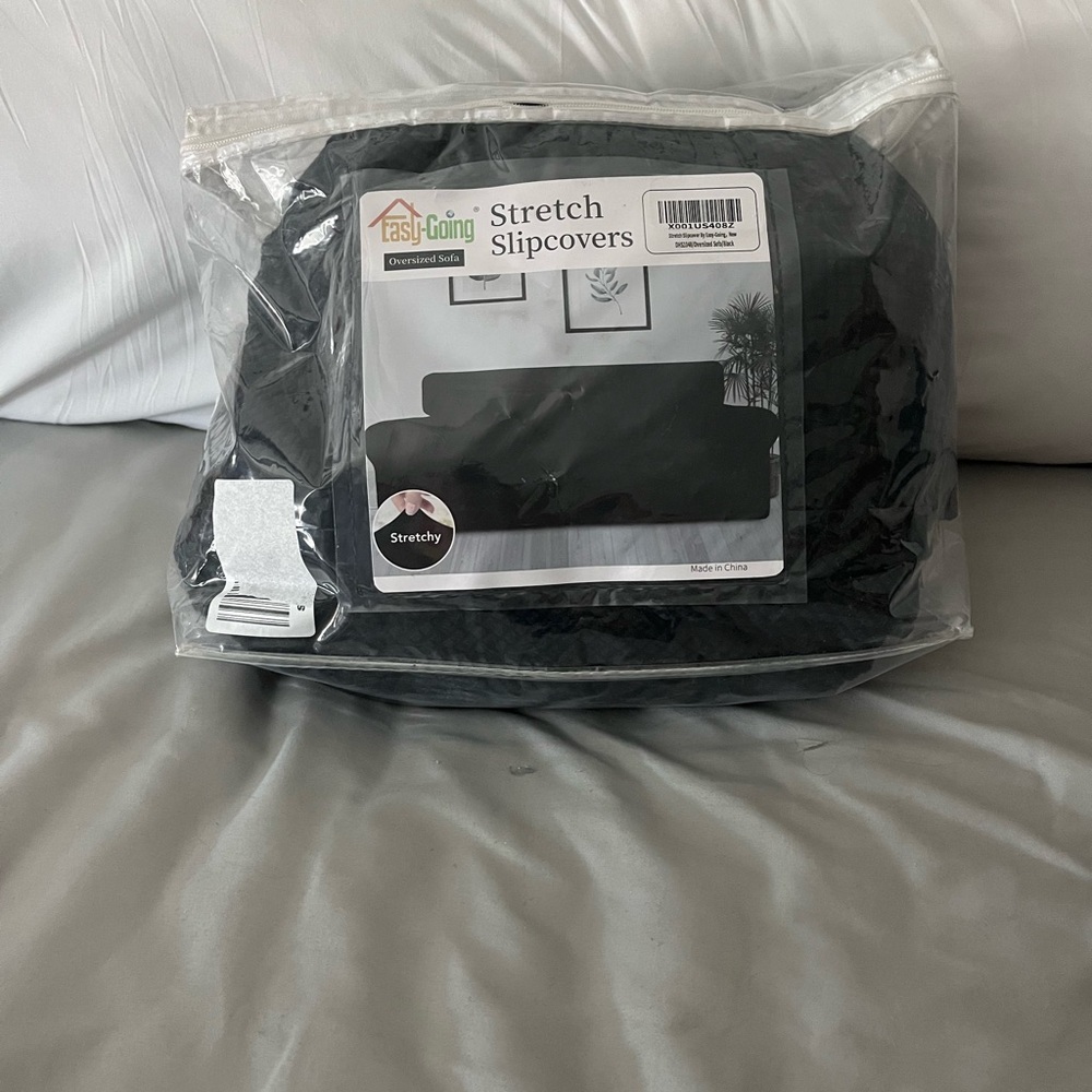 Couch cover for oversized sofa